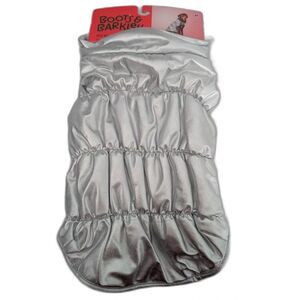 Boots & Barkley Dog Coat Silver Size M
